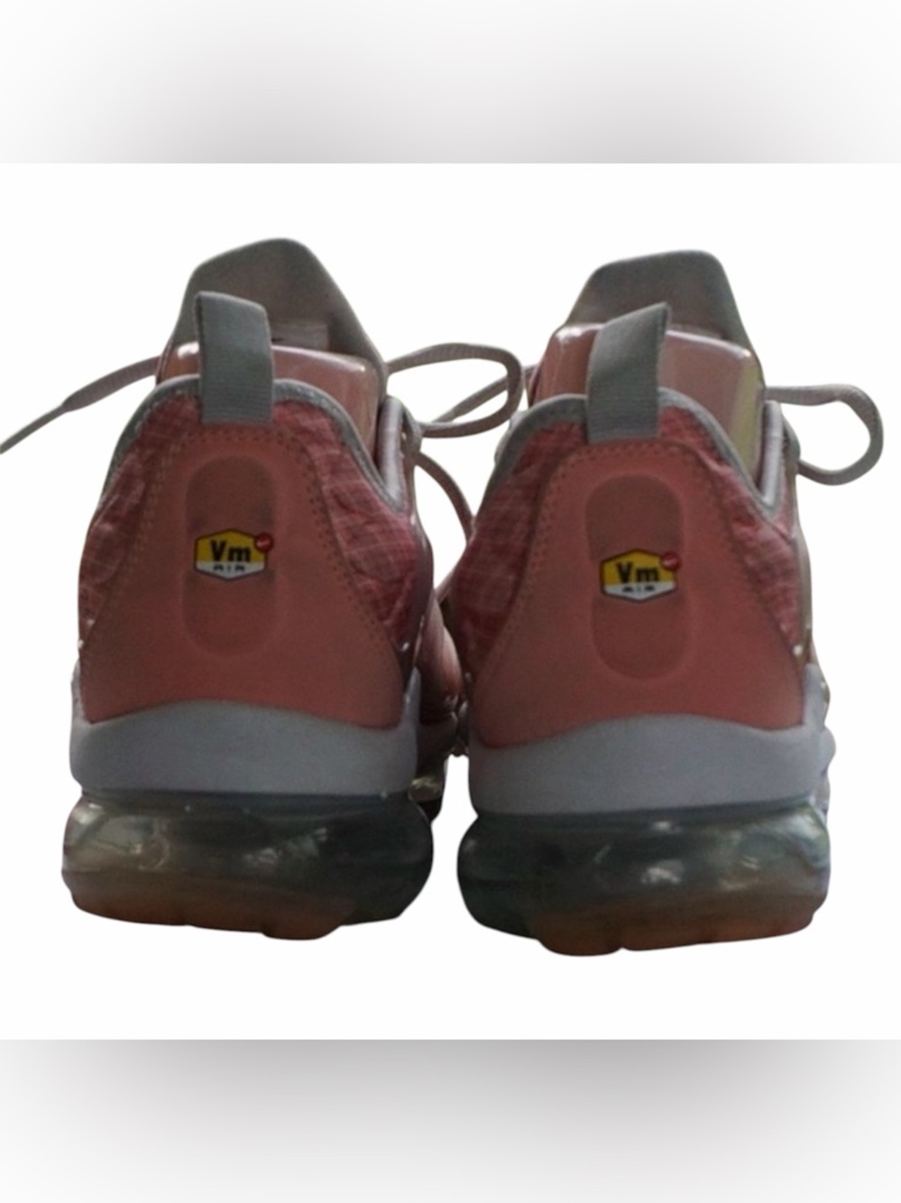 RARE Women's Nike Vapor Max Plus Bleached Coral sneakers sz 8.5 M - Picture 5 of 11
